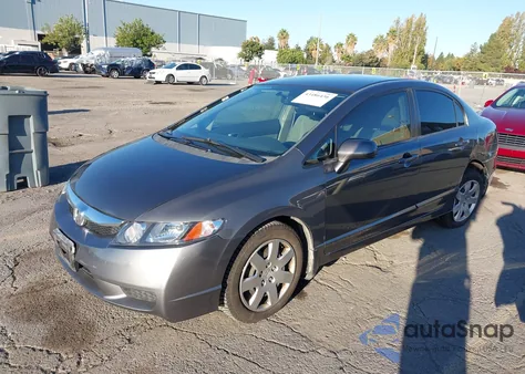 2010 Honda Civic Lx from USA, damaged, VIN 2HGFA1F54AH572039